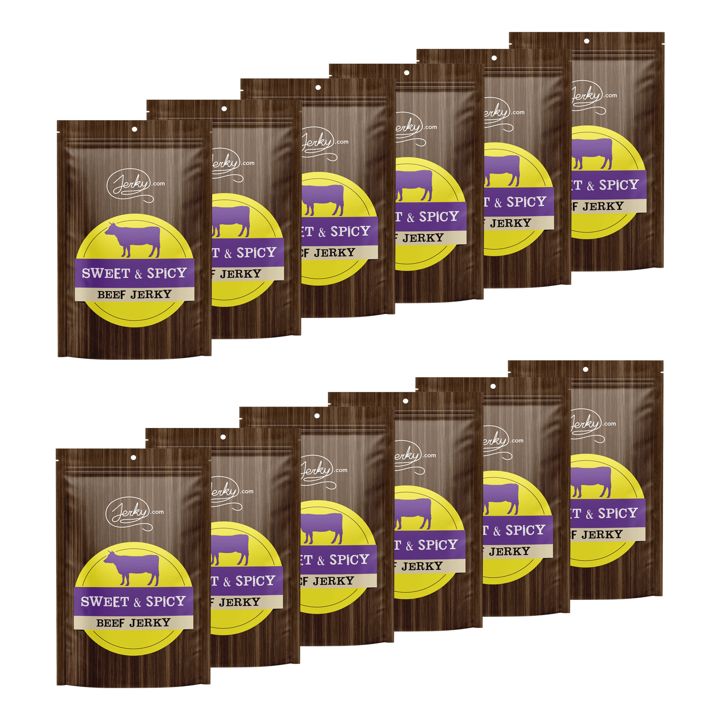 All-Natural Beef Jerky - Sweet & Spicy by Jerky.com