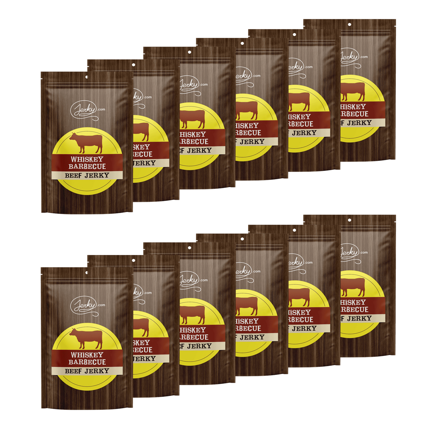 All-Natural Beef Jerky - Whiskey Barbecue by Jerky.com