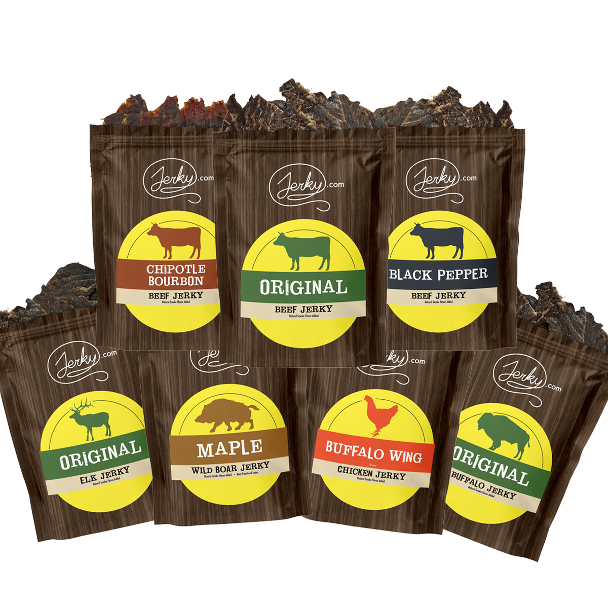 Jerky.com Beef & Exotic Sampler Pack