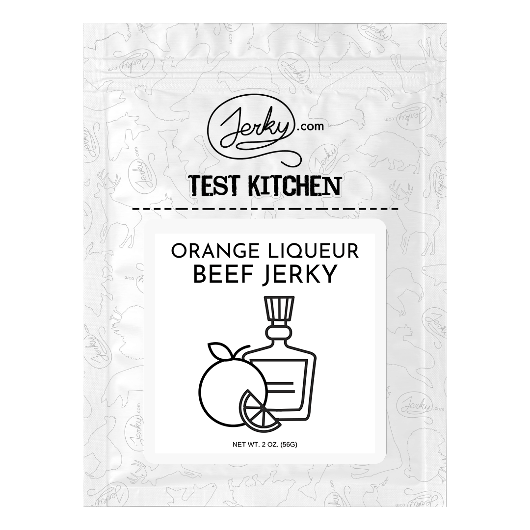 Test Kitchen - Orange Liqueur Beef Jerky