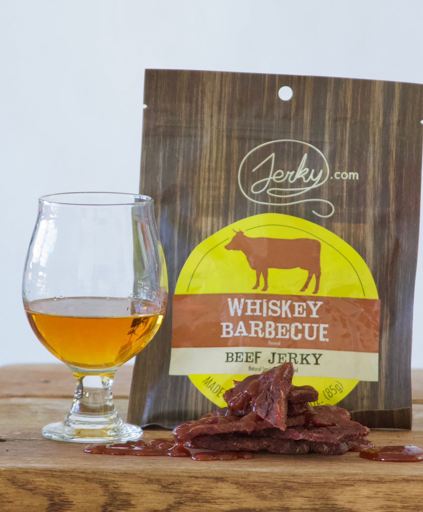 All-Natural Beef Jerky - Whiskey Barbecue by Jerky.com