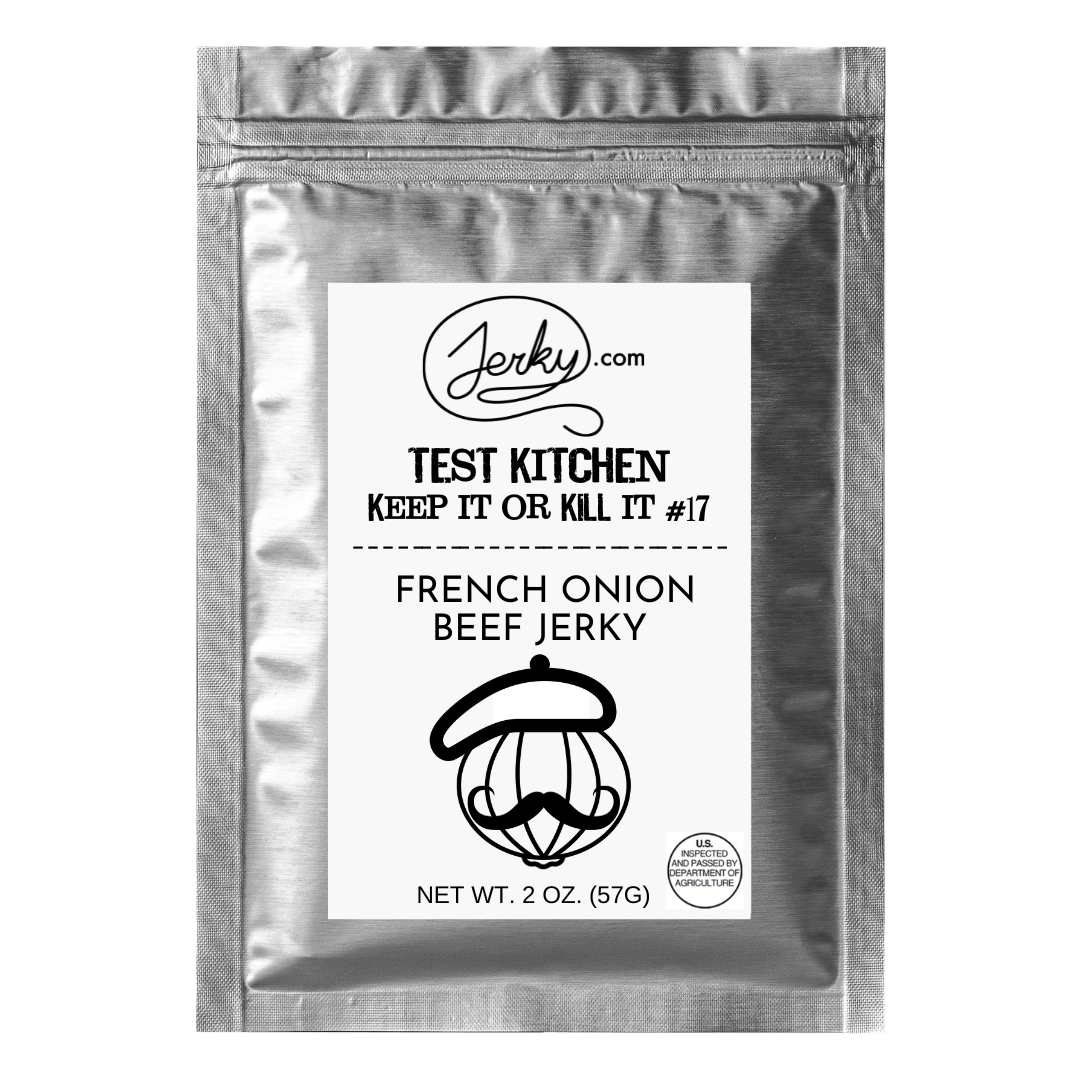 Test Kitchen Batch #17 - French Onion Beef Jerky by Jerky.com