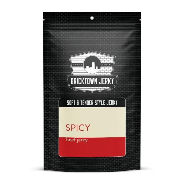 Soft and Tender Style Beef Jerky - Spicy by Bricktown Jerky