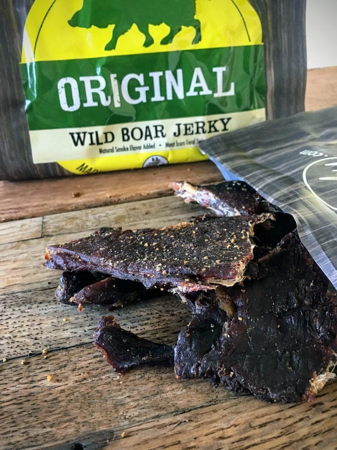 All-Natural Wild Boar Jerky - Original by Jerky.com