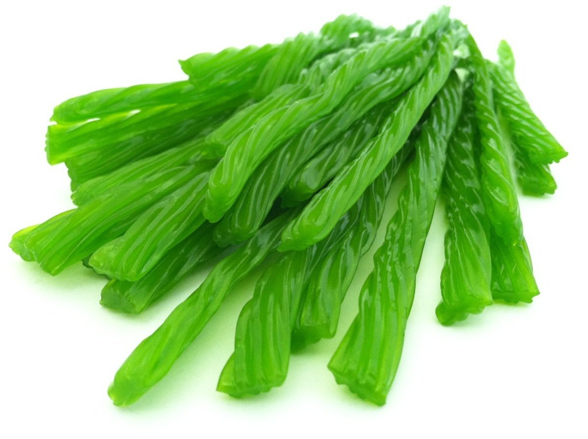 Old Fashioned Licorice Twists - Green Apple by Bricktown Confectionary