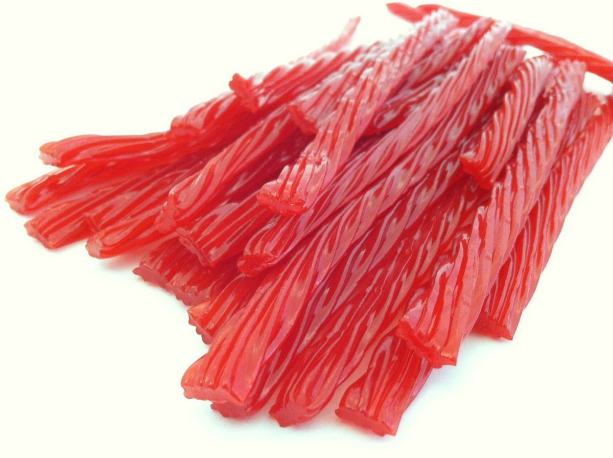 Old Fashioned Licorice Twists - Strawberry by Bricktown Confectionary