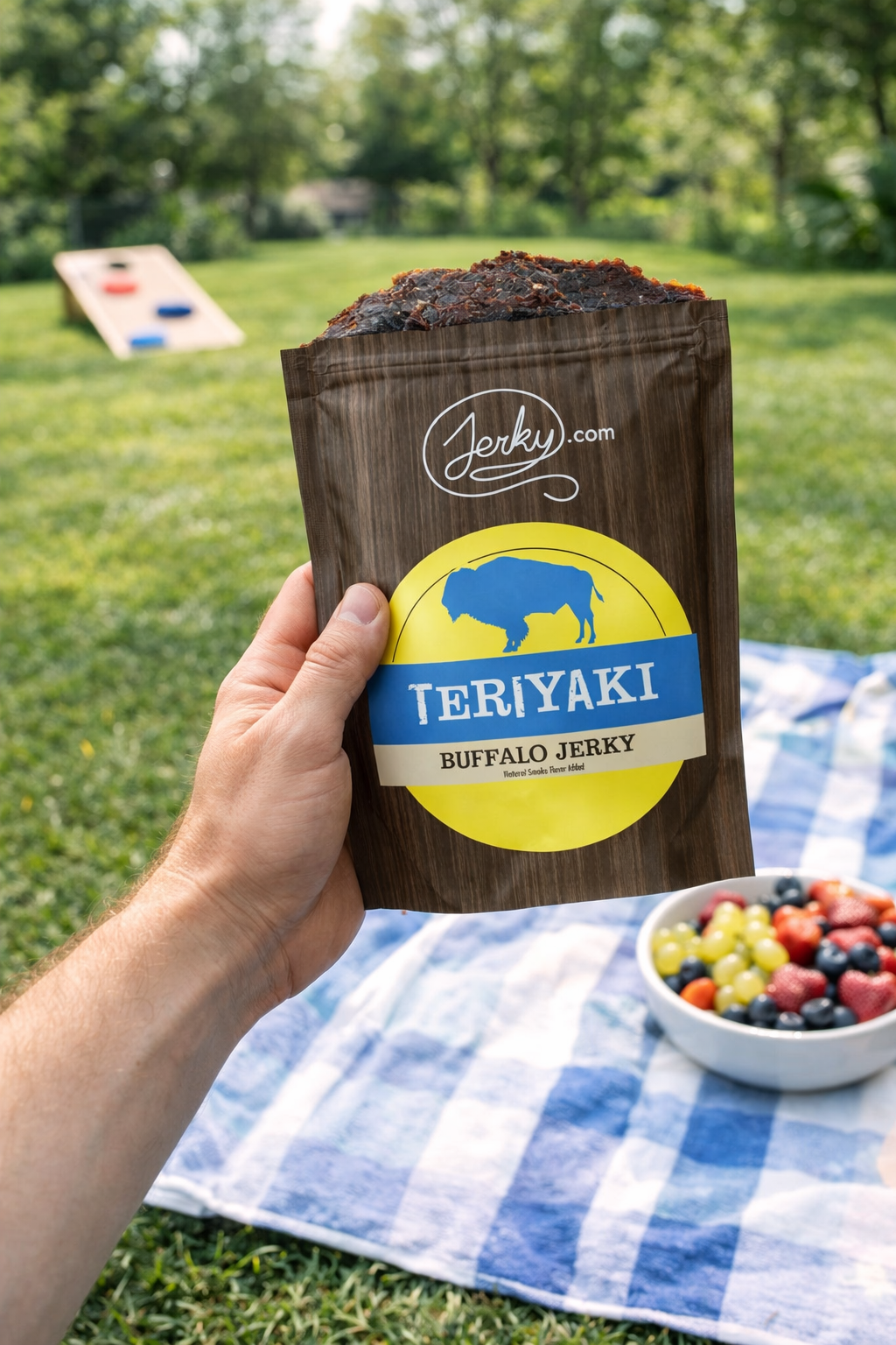 All-Natural Buffalo Jerky - Teriyaki by Jerky.com