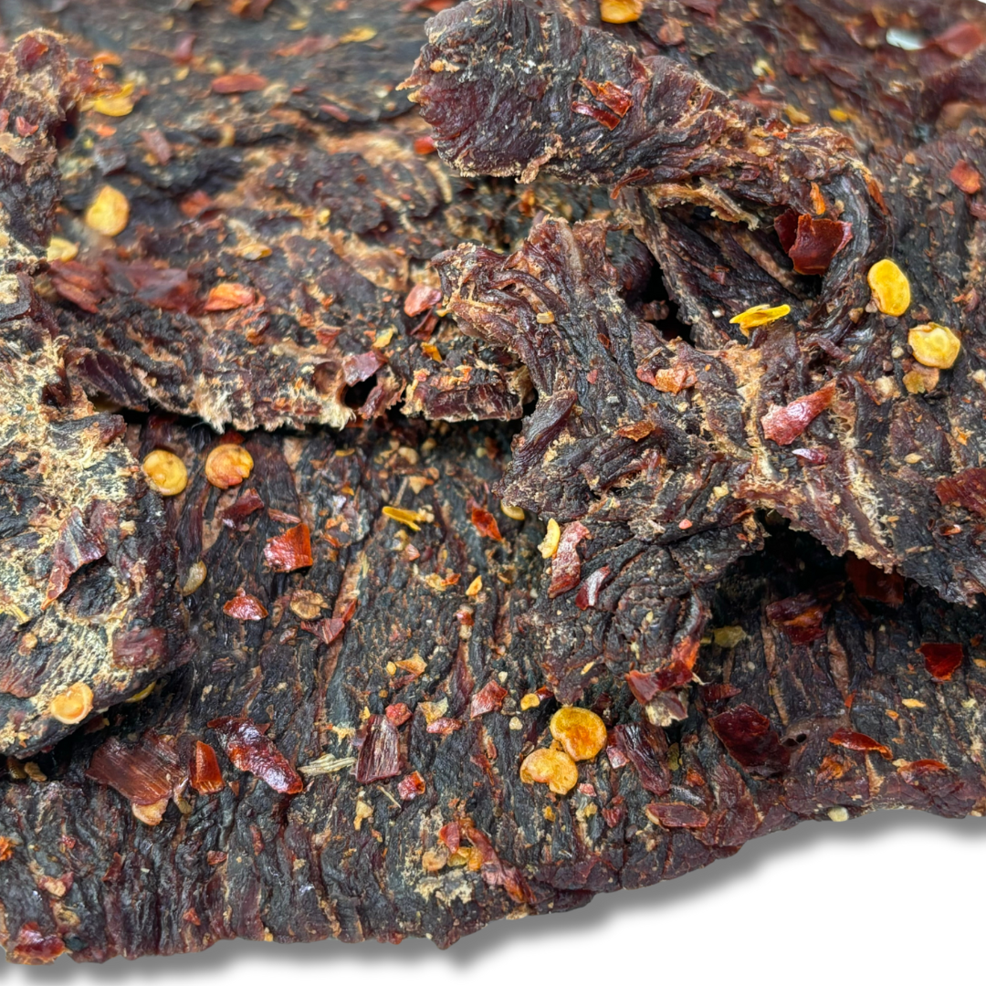 All-Natural Buffalo Jerky - Hot by Jerky.com