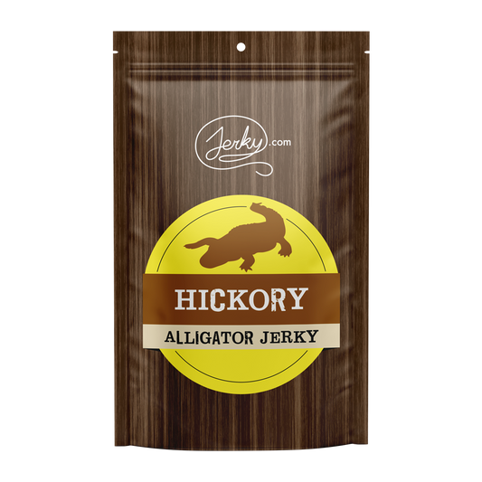 All-Natural Alligator Jerky - Hickory