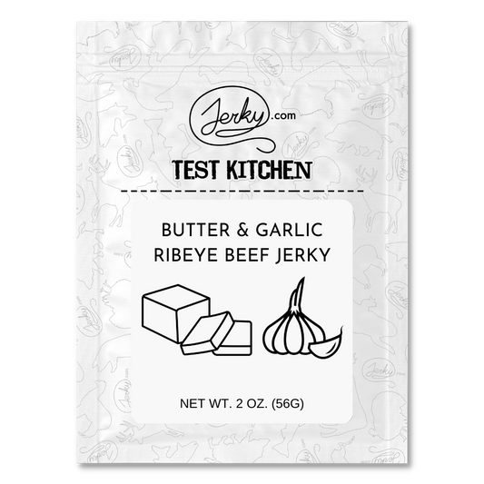 Test Kitchen - Butter & Garlic Ribeye Jerky