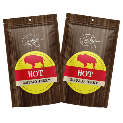 All-Natural Buffalo Jerky - Hot by Jerky.com
