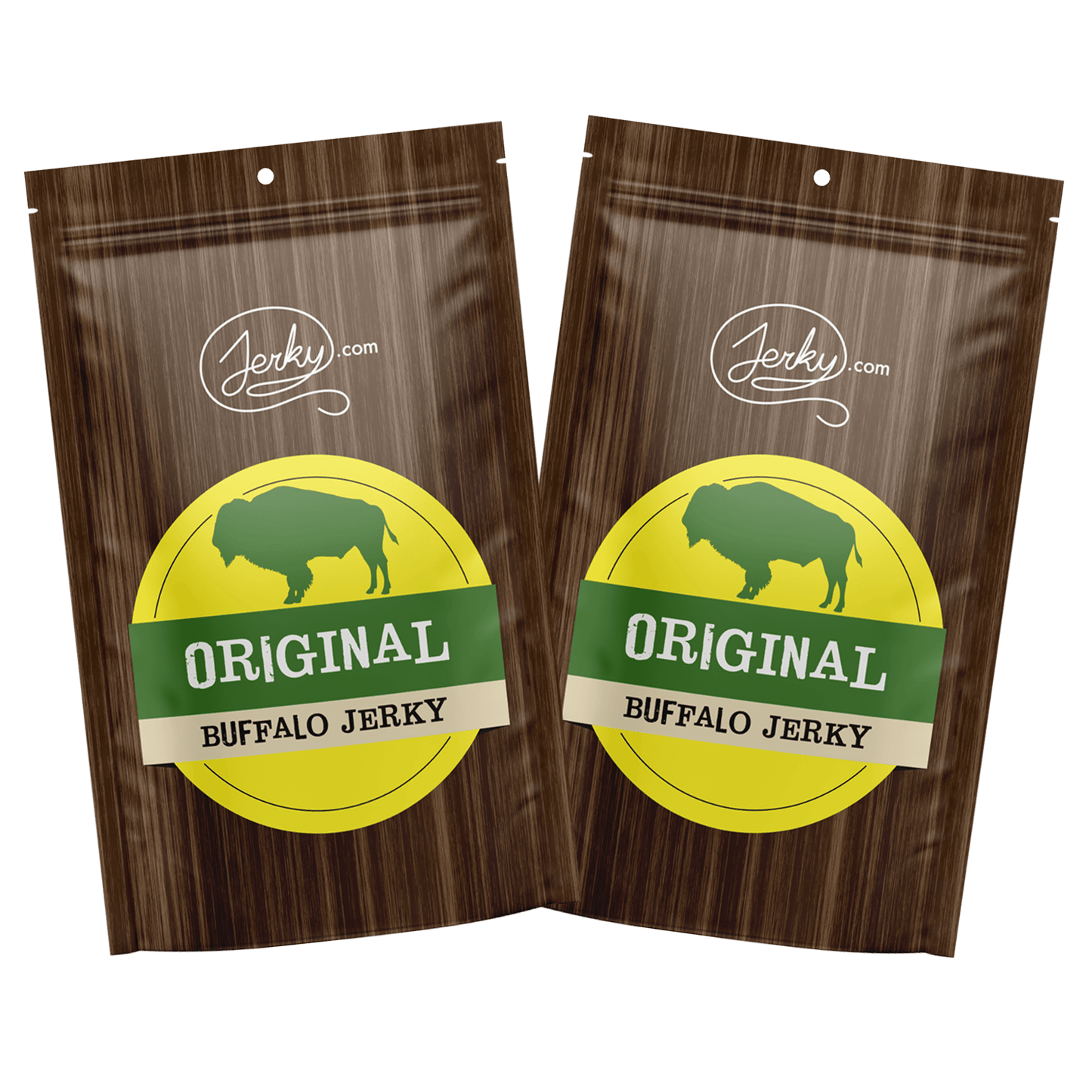 All-Natural Buffalo Jerky - Original by Jerky.com