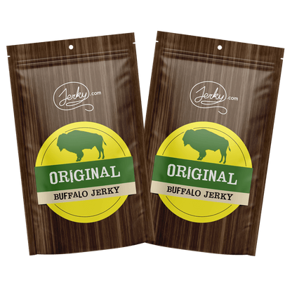 All-Natural Buffalo Jerky - Original by Jerky.com