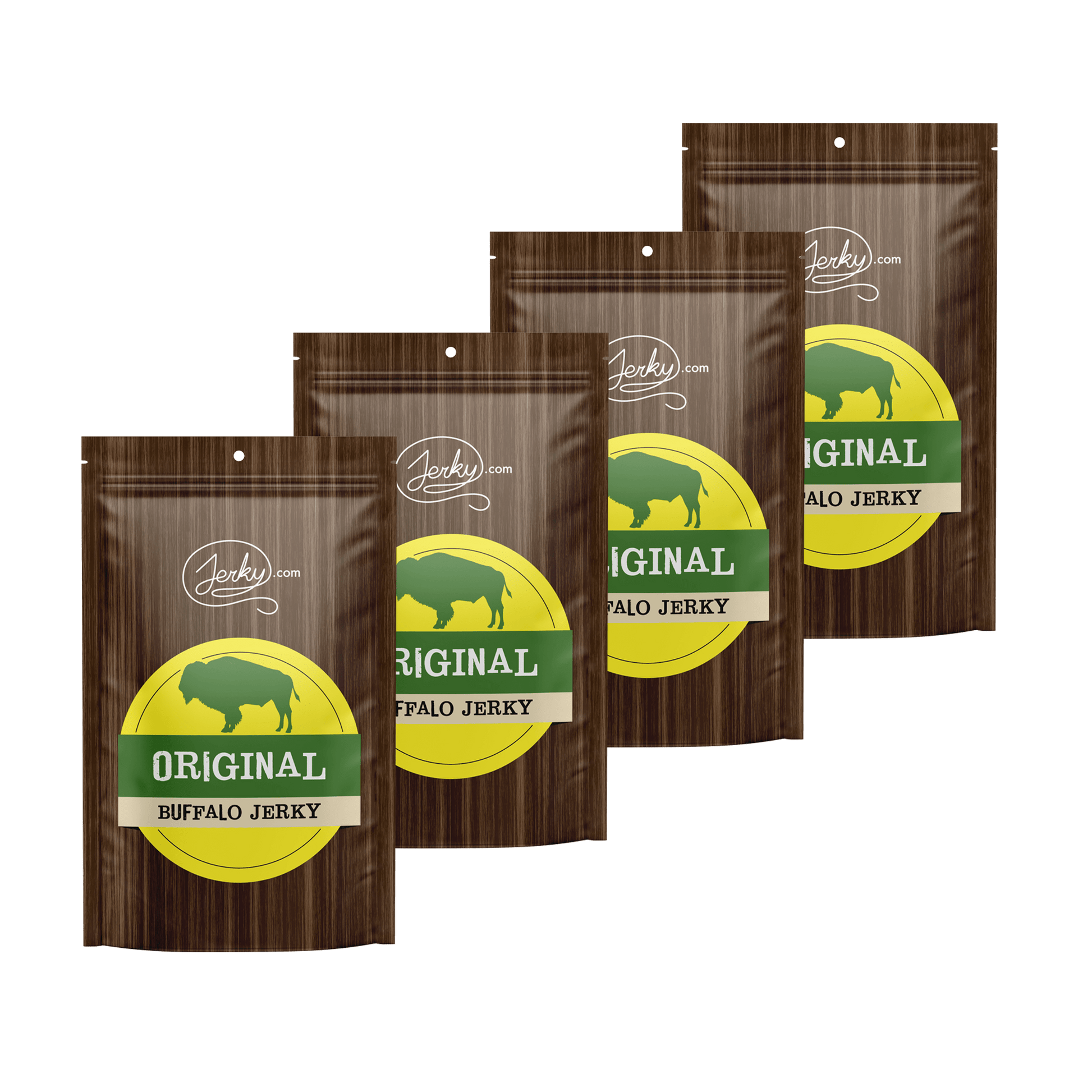 All-Natural Buffalo Jerky - Original by Jerky.com