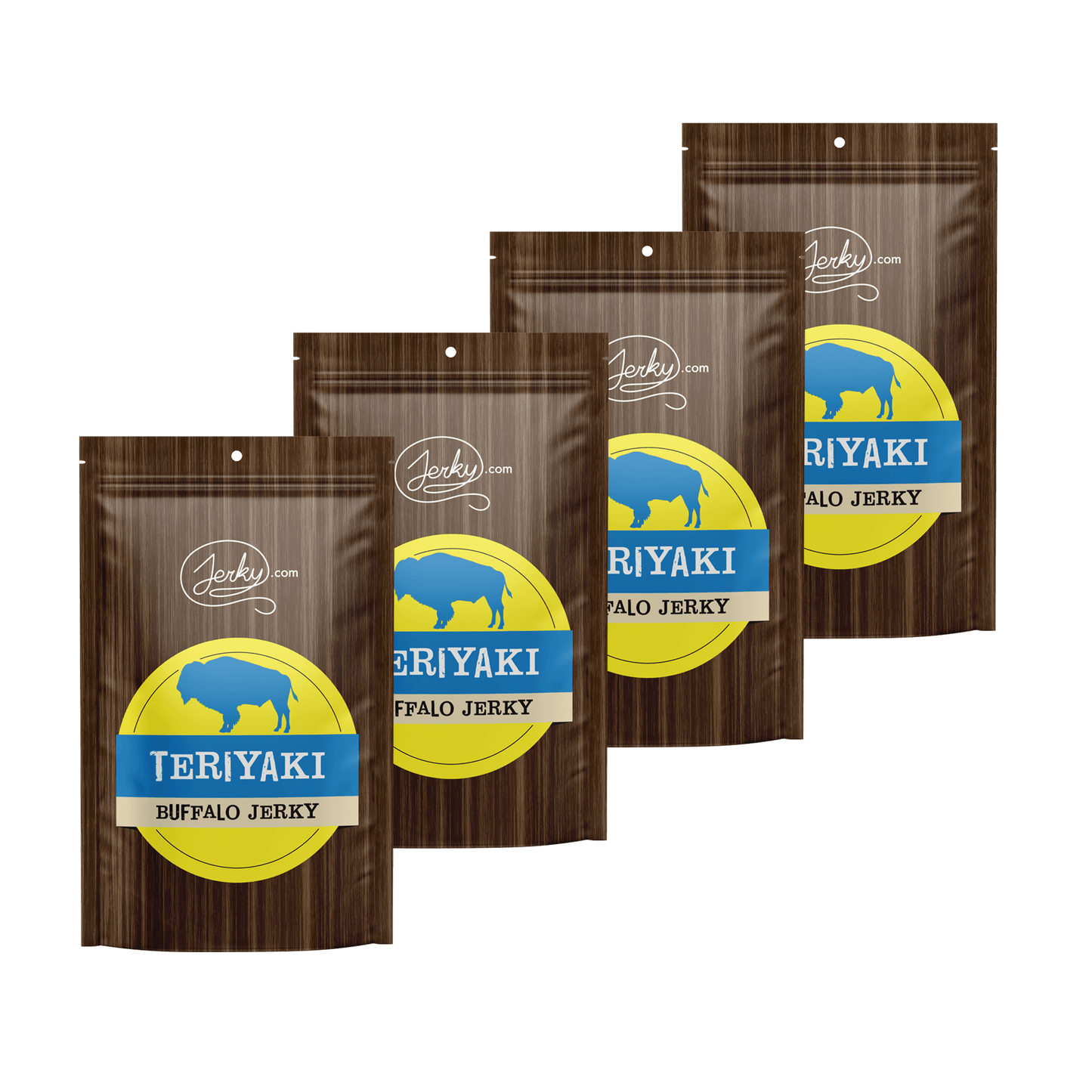 All-Natural Buffalo Jerky - Teriyaki by Jerky.com