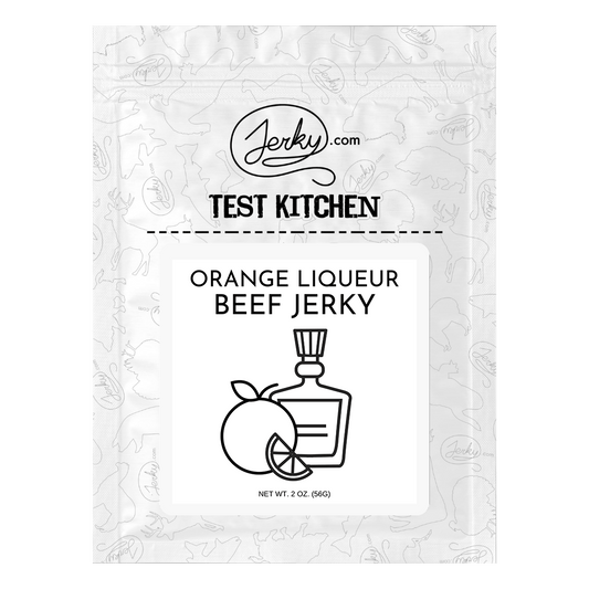 Test Kitchen - Orange Liqueur Beef Jerky