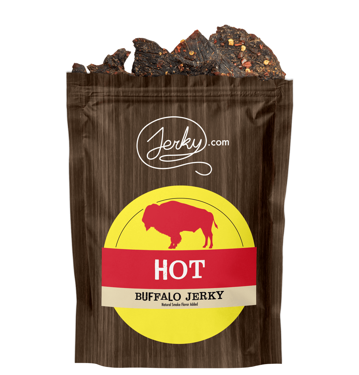 All-Natural Buffalo Jerky - Hot by Jerky.com