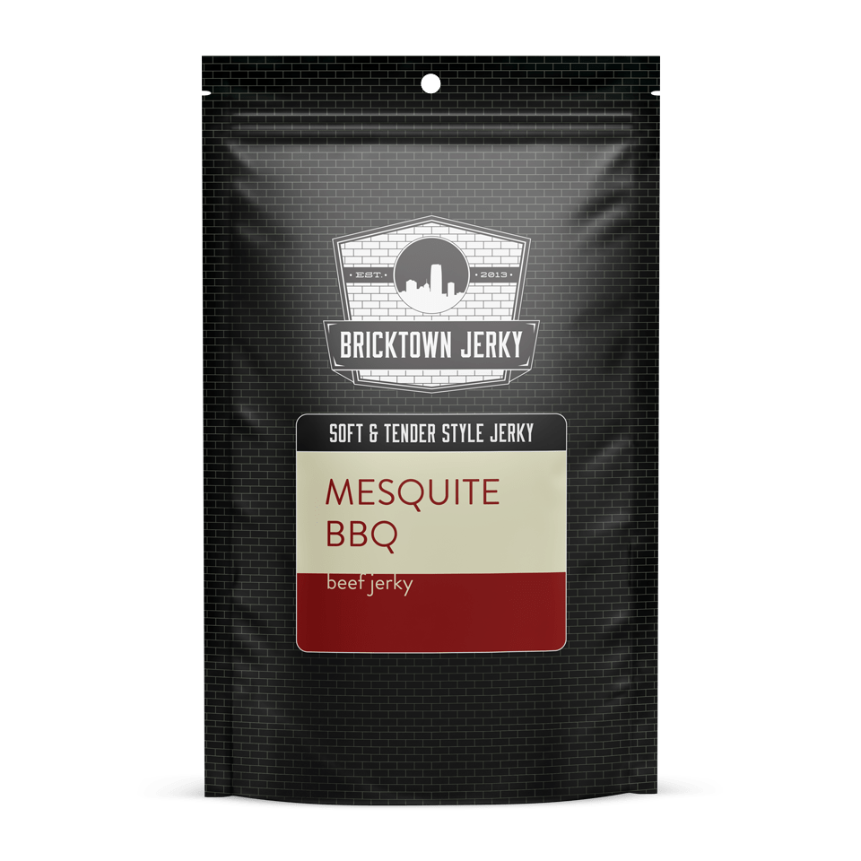 Soft and Tender Style Beef Jerky - Mesquite BBQ