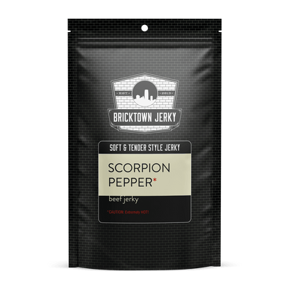 Soft and Tender Style Beef Jerky - Scorpion Pepper