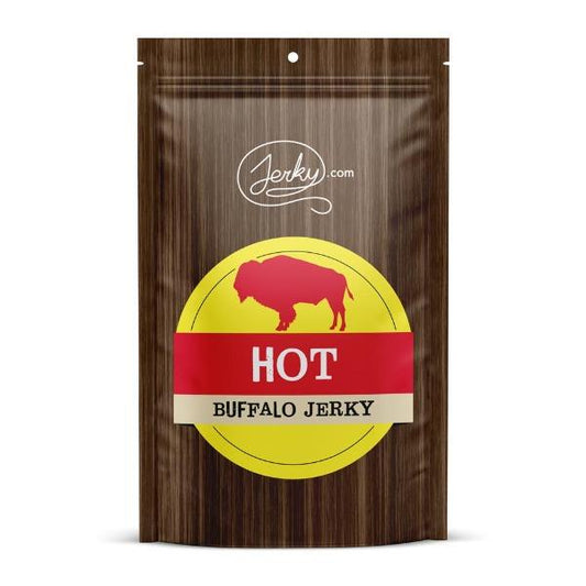 All-Natural Buffalo Jerky - Hot by Jerky.com