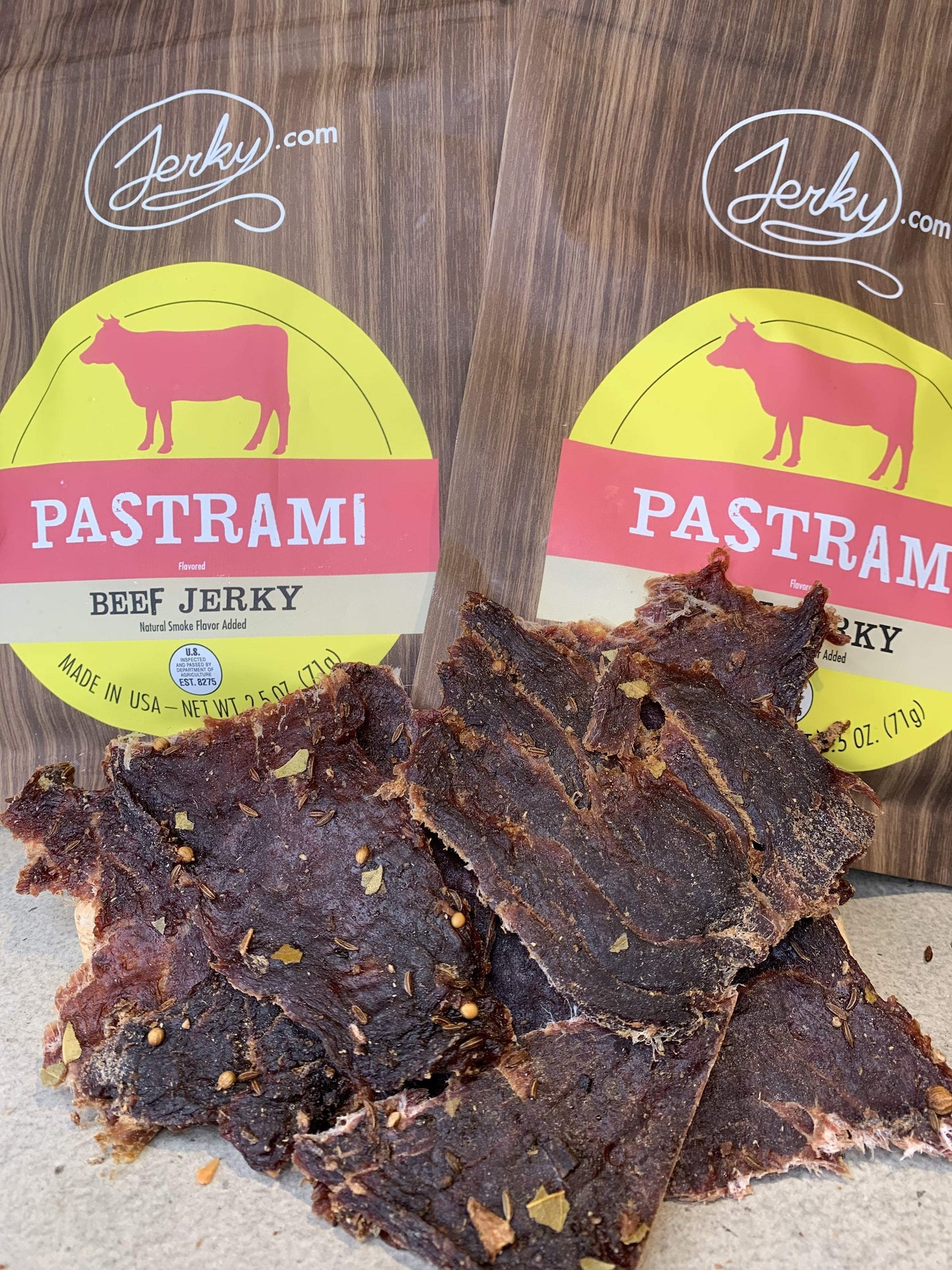 All-Natural Beef Jerky - Pastrami by Jerky.com