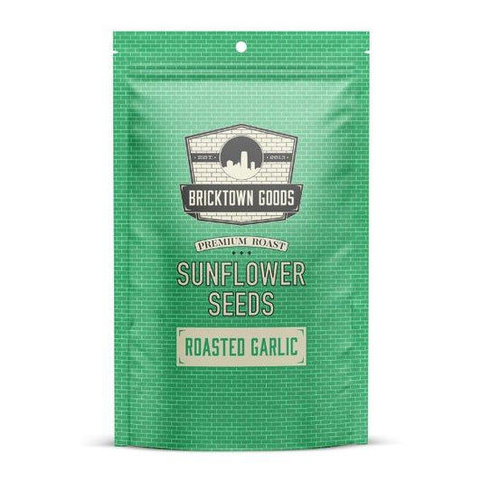 Premium Roast Sunflower Seeds - Roasted Garlic by Bricktown Roasters