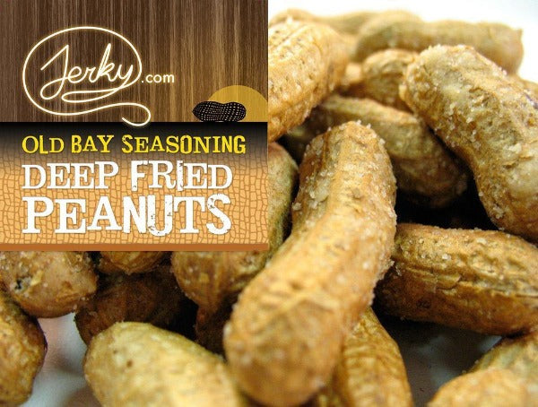 Deep Fried Peanuts - Old Bay Seasoned by Jerky.com