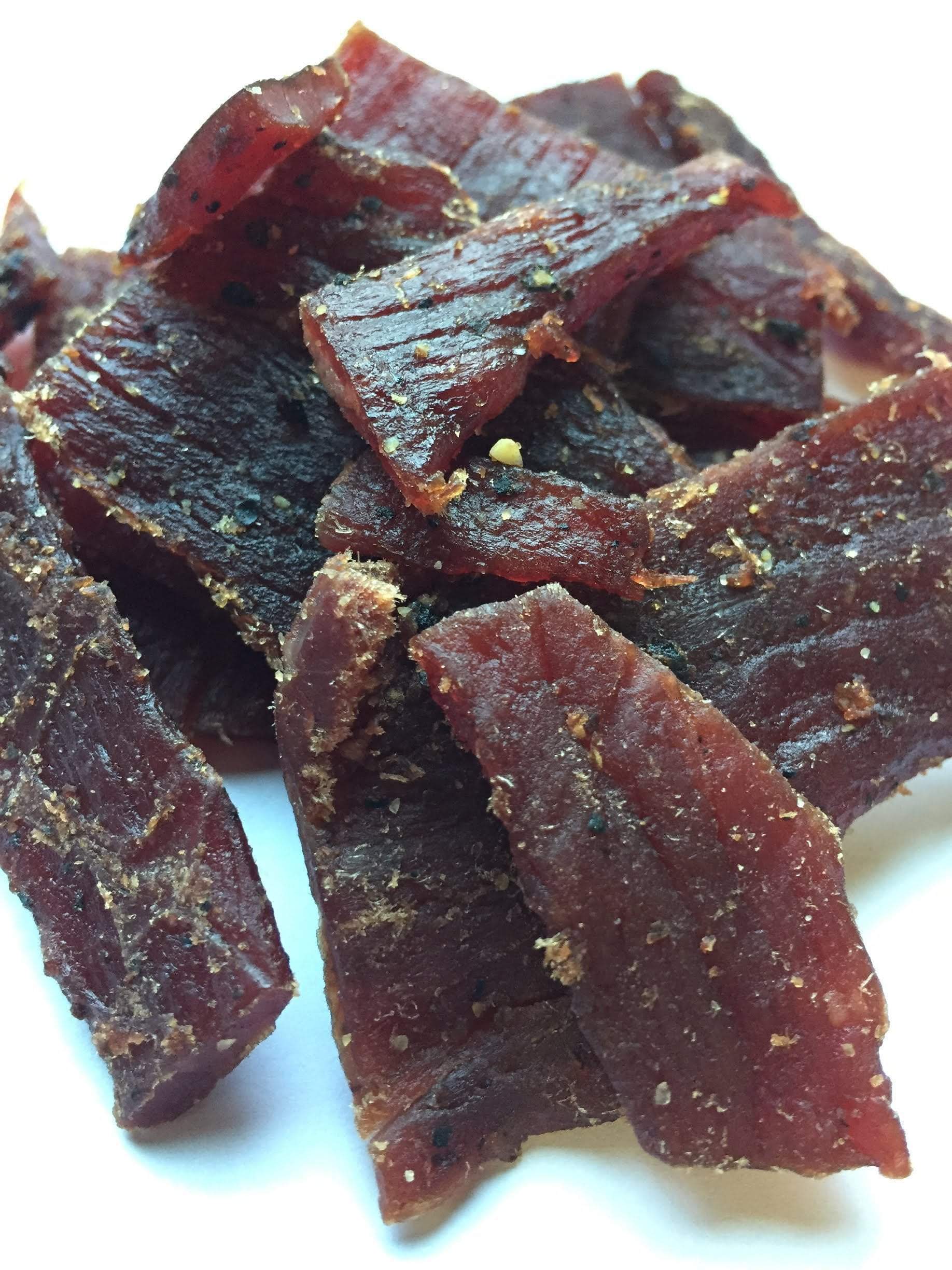 Soft and Tender Style Beef Jerky - Honey Pepper by Bricktown Jerky